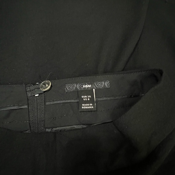 H&M Black Midi A-Line Skirt for Cocktail - Picture 10 of 10